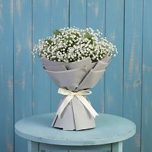 Букет цветов из:  Гипсофила в Бешпагире