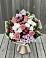 Букет цветов из: Альстромерии, Гвоздики, Розы и Хризантемы в Бешпагире