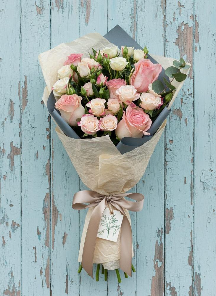 Букет цветов из: Розы в Бешпагире