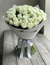 Букет 35 Белых роз в Бешпагире