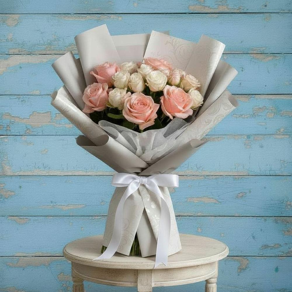 Букет цветов из: Розы в Бешпагире
