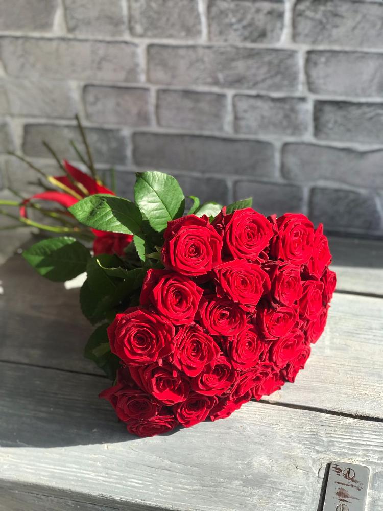 Букет Красные розы Фридом в Бешпагире