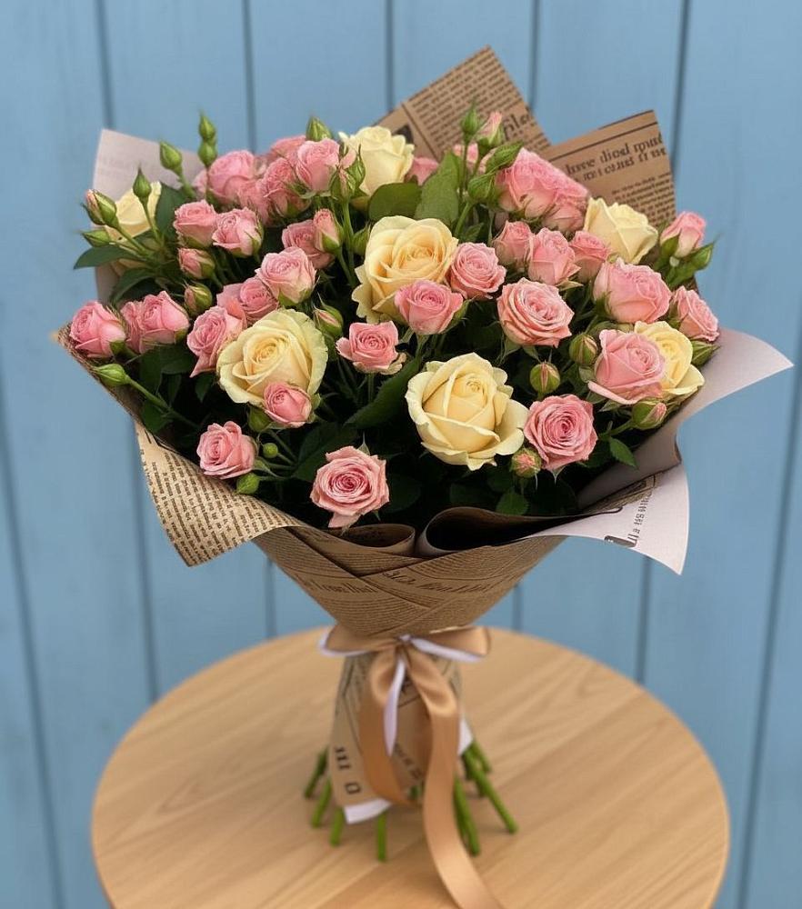 Букет цветов из: Розы в Бешпагире