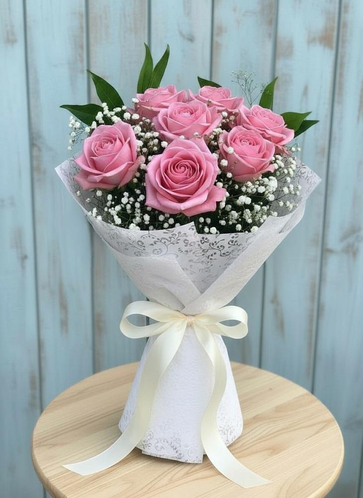 Букет цветов из: Розы в Бешпагире