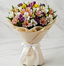 Букет цветов из:  Альстромерии #REPLACE_PRED# Бешпагире