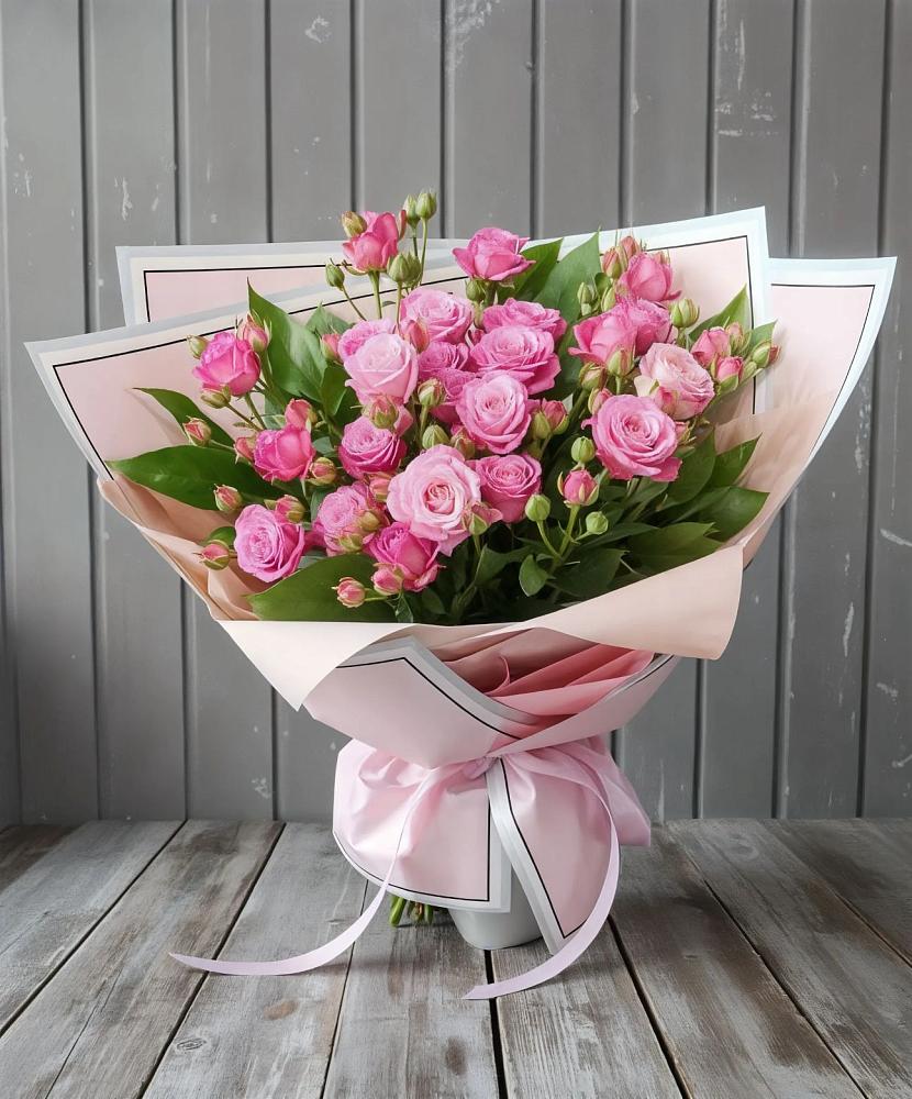 Букет Розовый кустик в Бешпагире