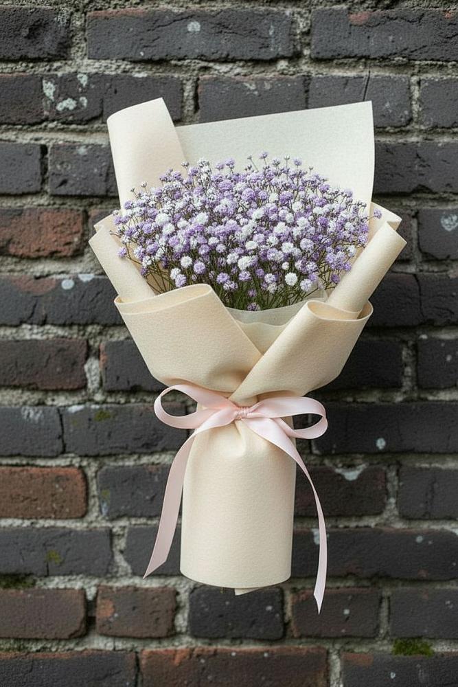 Букет цветов из: Гипсофила в Бешпагире