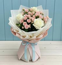 Букет цветов из:  Розы в Бешпагире