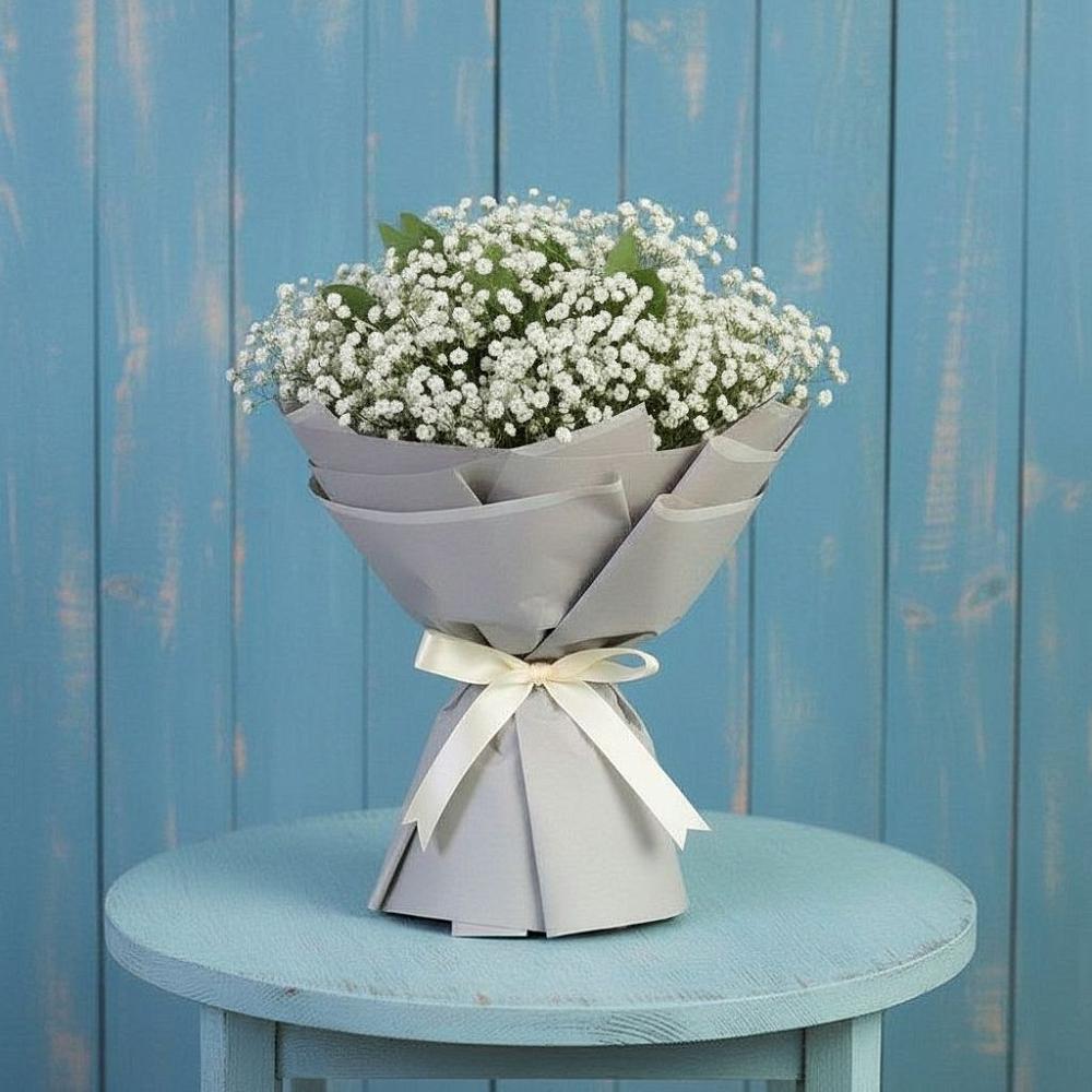 Букет цветов из: Гипсофила в Бешпагире