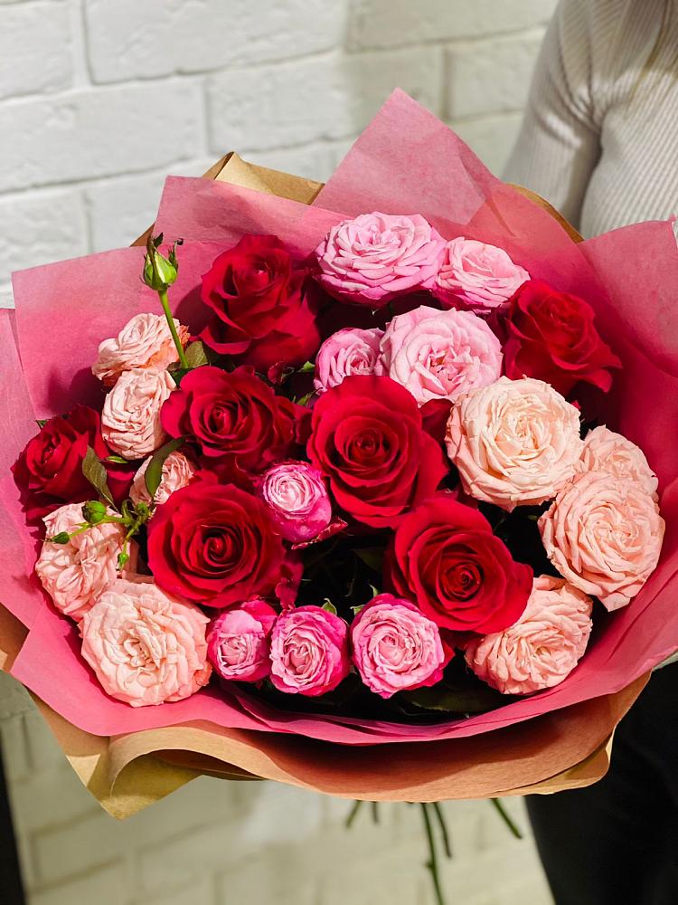 Букет цветов из: Розы в Бешпагире