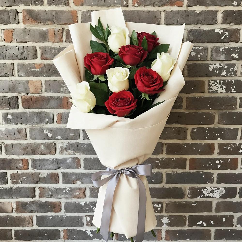 Букет цветов из: Розы в Бешпагире