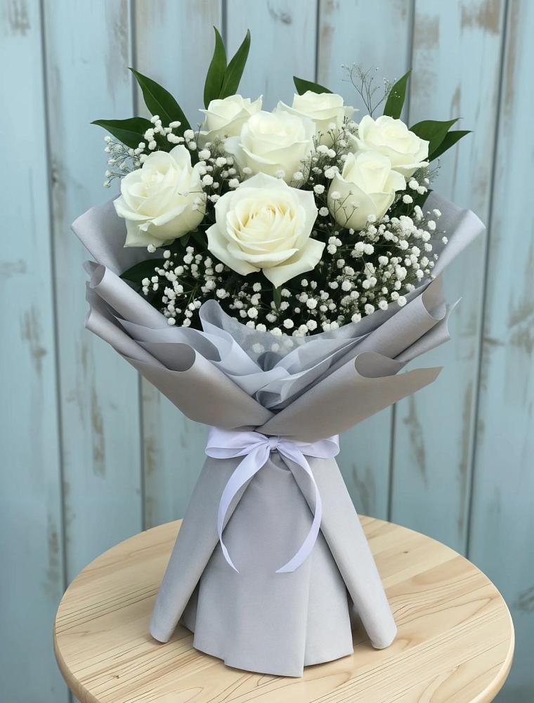 Букет цветов из: Розы в Бешпагире