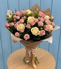 Букет цветов из:  Розы в Бешпагире