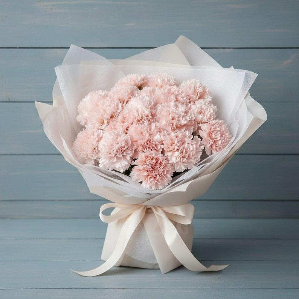 Букет цветов из: Гвоздики в Бешпагире