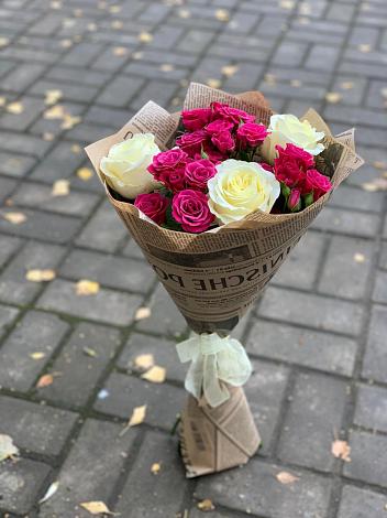 Букет цветов из: Розы в Бешпагире