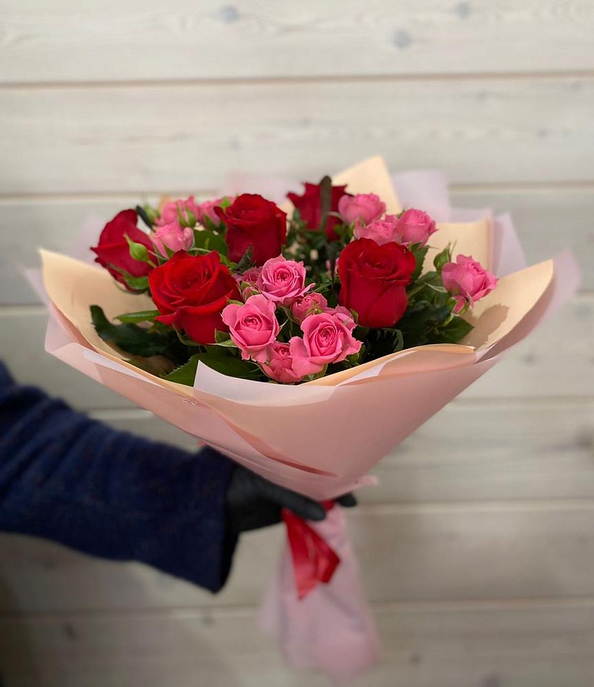 Букет цветов из: Розы в Бешпагире