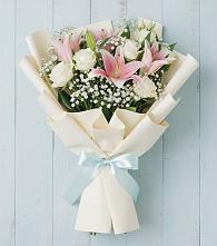 Букет цветов из:  Лилии в Бешпагире