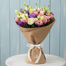 Букет цветов из:  Лизиантусы в Бешпагире