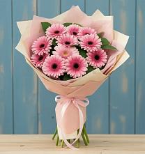 Букет цветов из:  Герберы в Бешпагире