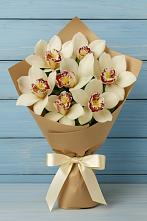 Букет цветов из:  Орхидеи и Розы в Бешпагире